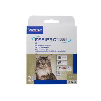 Virbac Effipro Duo Gatos 6-12 Kg