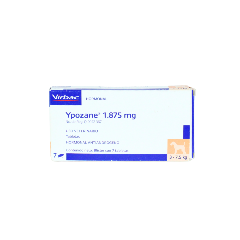 Virbac Ypozane 1.875mg 7 Tab
