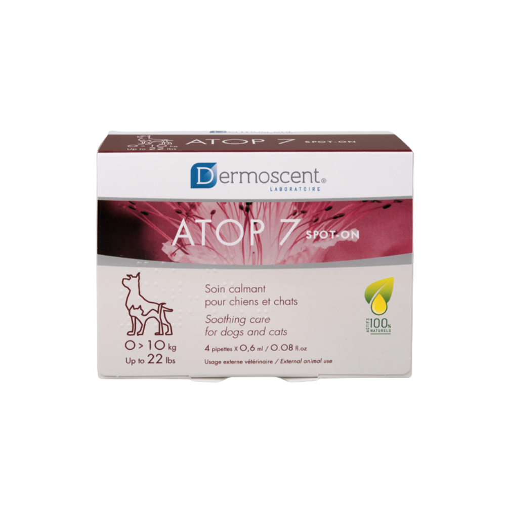 Dermoscent Atop 7 Spot-On For Dogs 0-10 Kg 4X0.6 Ml
