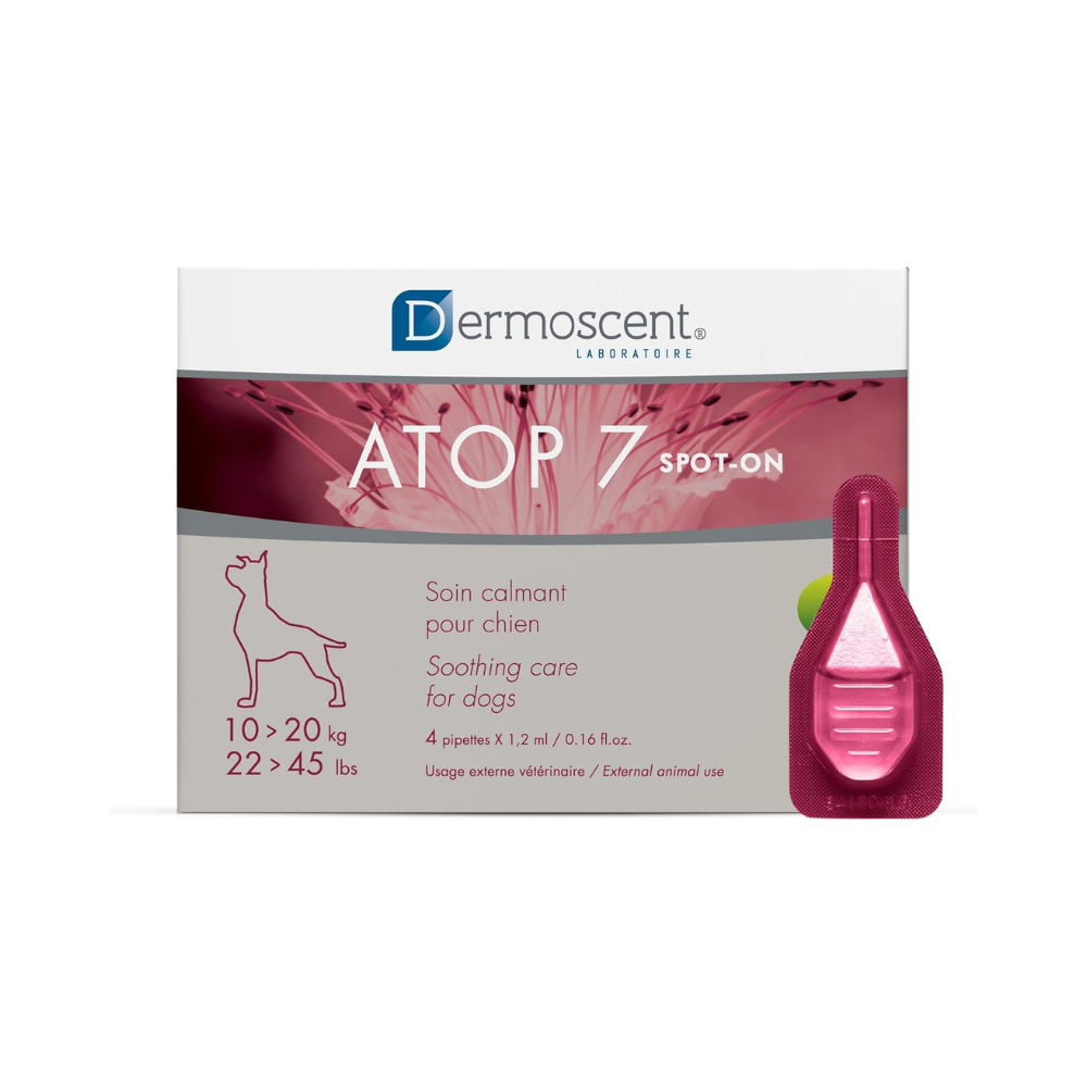 Dermoscent Atop 7 Spot-On For Dogs 10-20 Kg 4X1.2 Ml