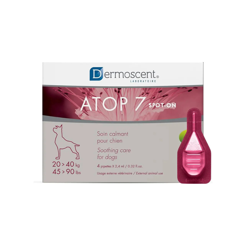 Dermoscent Atop 7 Spot-On For Dogs 20-40 Kg 4X2.4 Ml