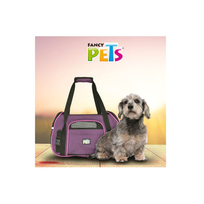 Fancy Pets Transportadora De Tela Tour Morada Gde