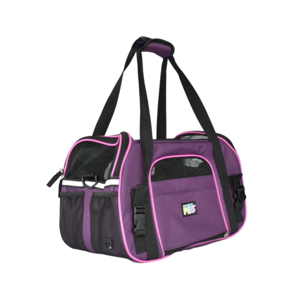Fancy Pets Transportadora De Tela Tour Morada Gde