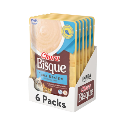 Inaba Churu Bisque Atun 40 G Caja 6 Pz