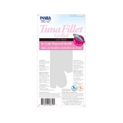 Inaba Churu Tuna Fillet With Crab 15 G
