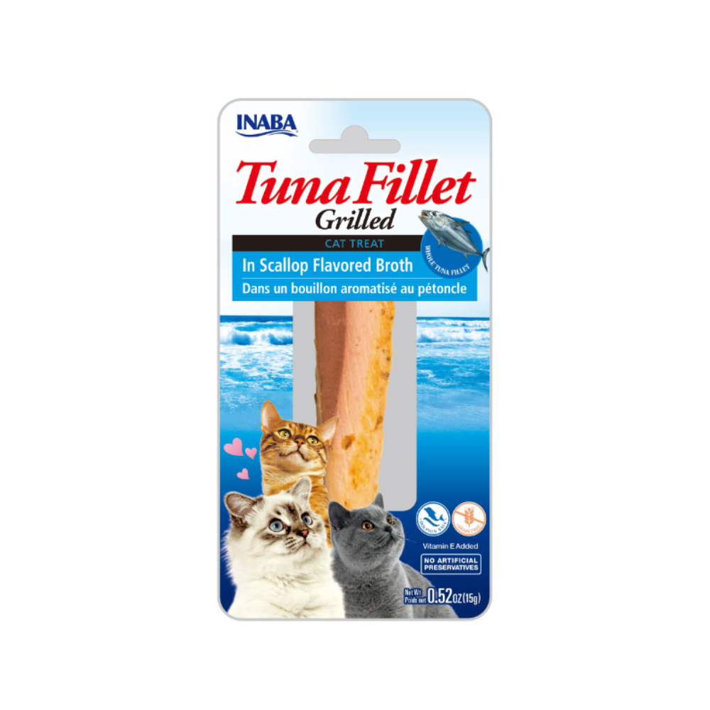 Inaba Churu Tuna Fillet With Scallop 15 G