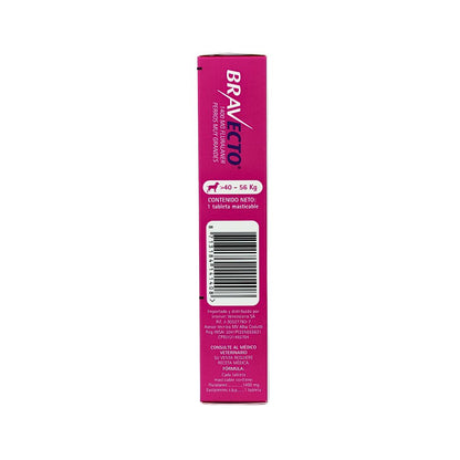 Msd Bravecto Tableta 1400Mg 40-56Kg