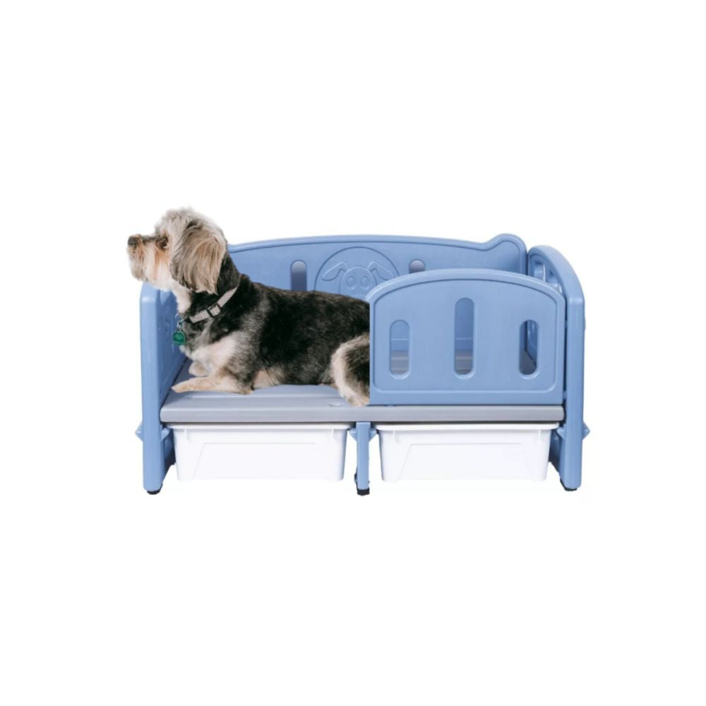 Qperron Cama Con Dos Cajones
