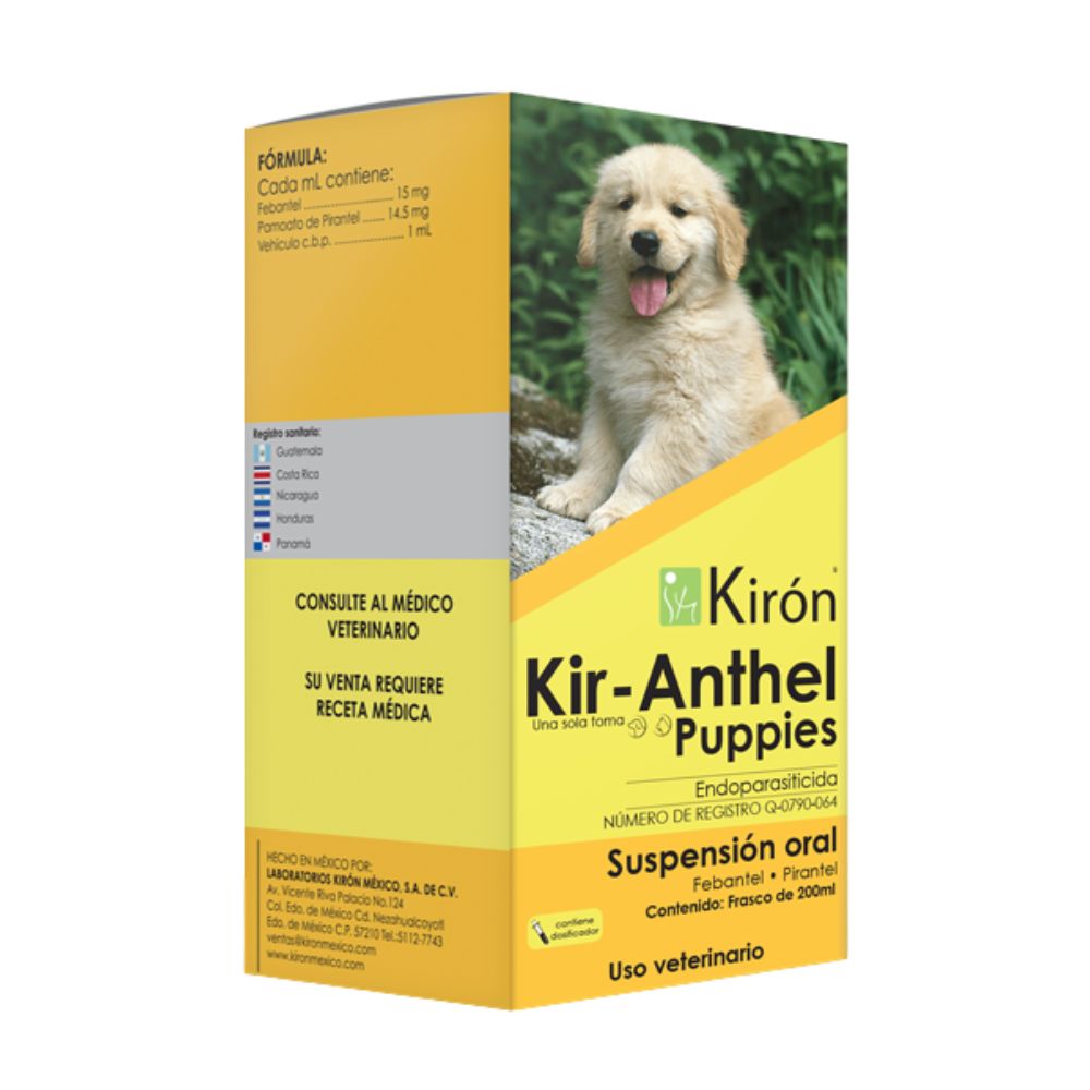 Kiron Kir-Anthel Puppies Suspensión Oral 200 Ml