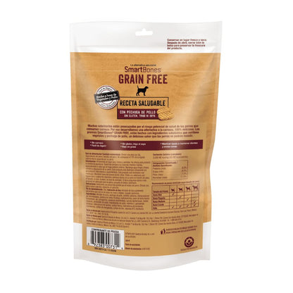 Smartbones Libre De Granos Hueso De Pollo 8 Huesos Mini