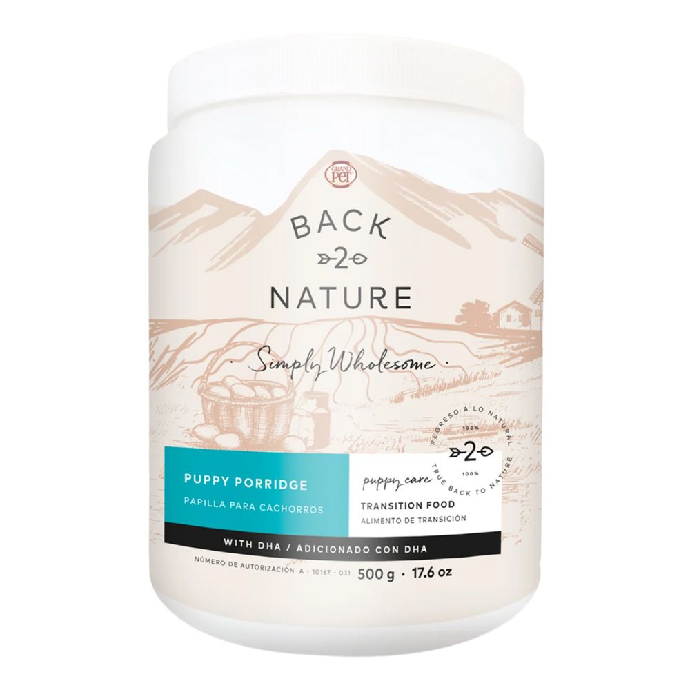 Grandpet Back 2 Nature Papilla Para Cachorro 500 G