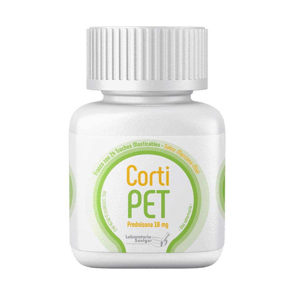 Santgar Corti Pet Prednisona 10Mg 24 Masticables