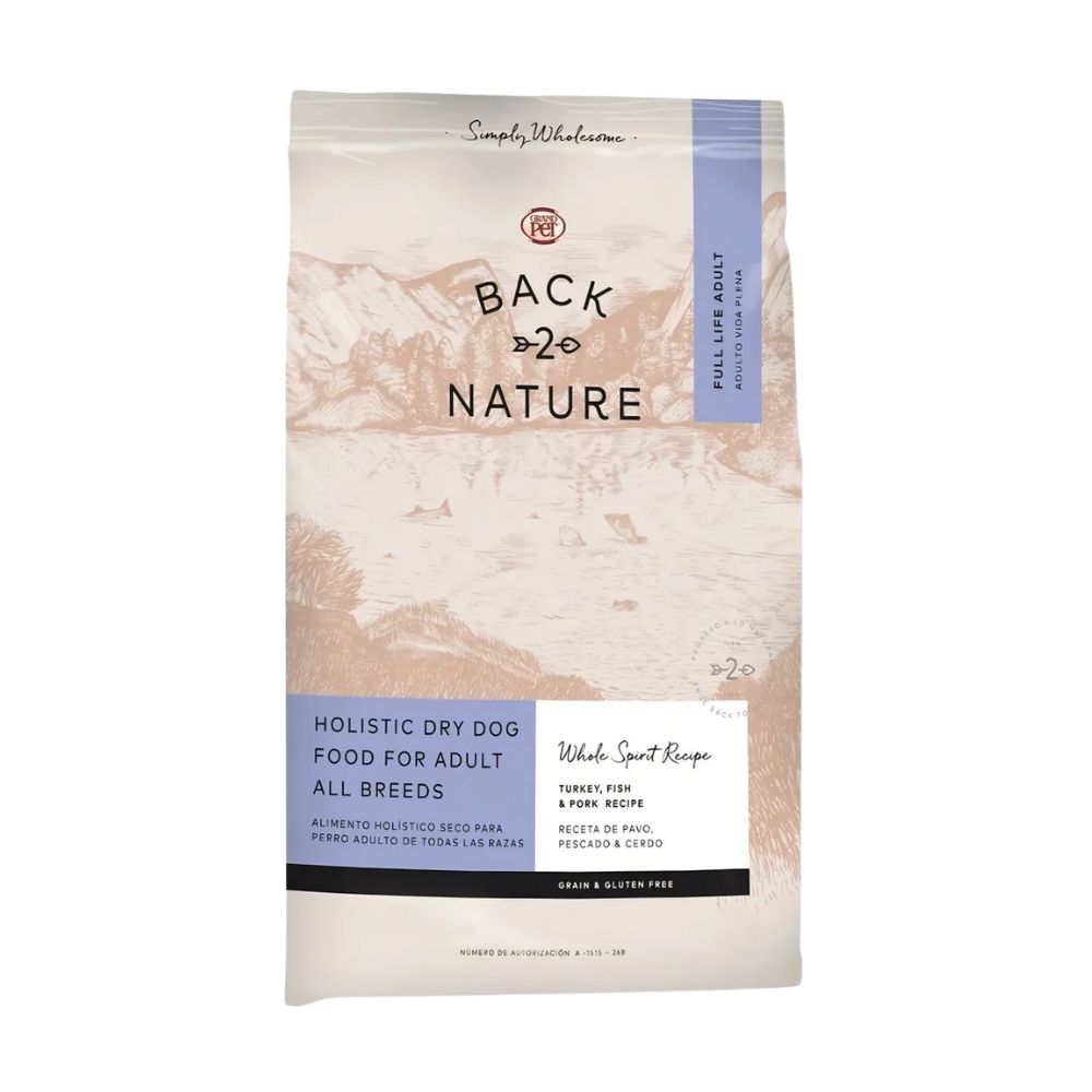 Grandpet Back 2 Nature Adulto +7 Vida Plena 2Kg