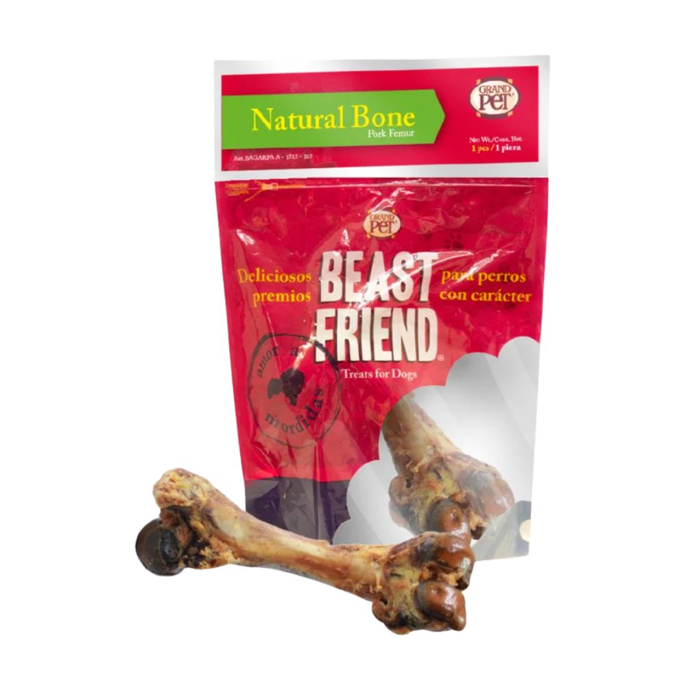 Grandpet Hueso Real Femur De Res