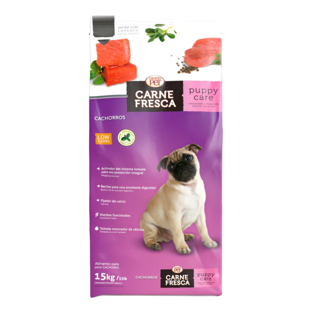 Grandpet Carne Fresca Puppy 15Kg
