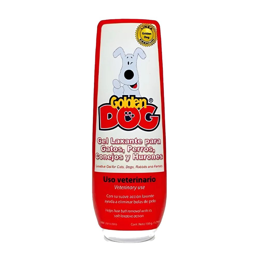 Golden Dog Gel Laxante P/Gatos,Perro,Conejos Y Hurones