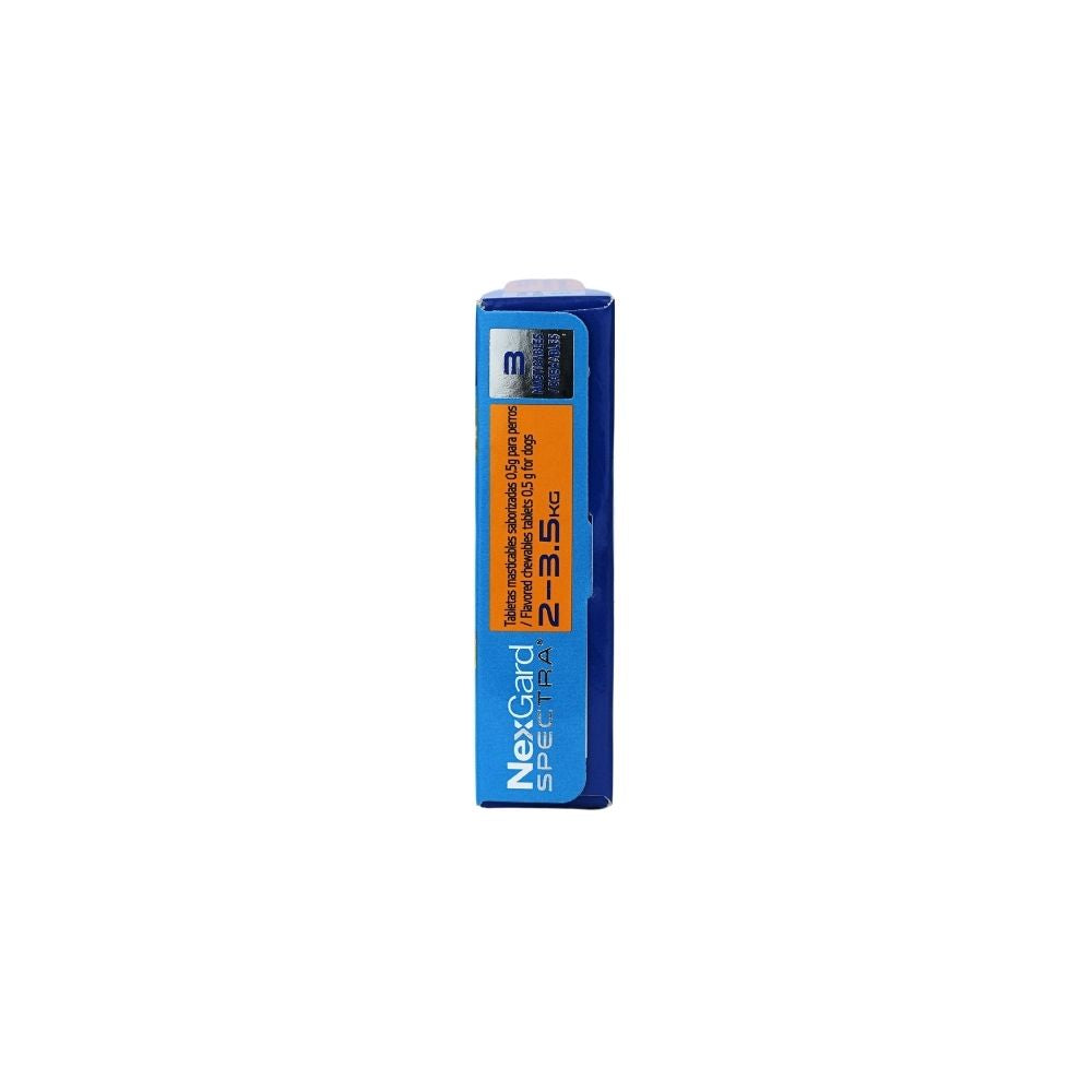 Nexgard Spectra Xs 2 - 3.5 Kg 3 Tab