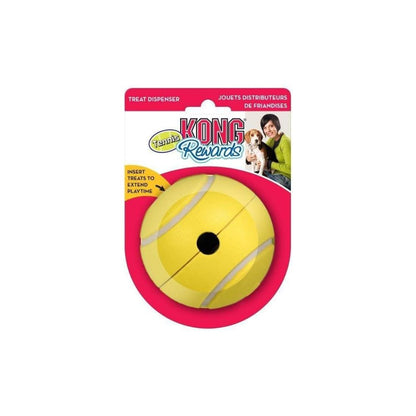 KONG TENNIS REWARDS TAMAÑO CHICO COLOR AMARILLO