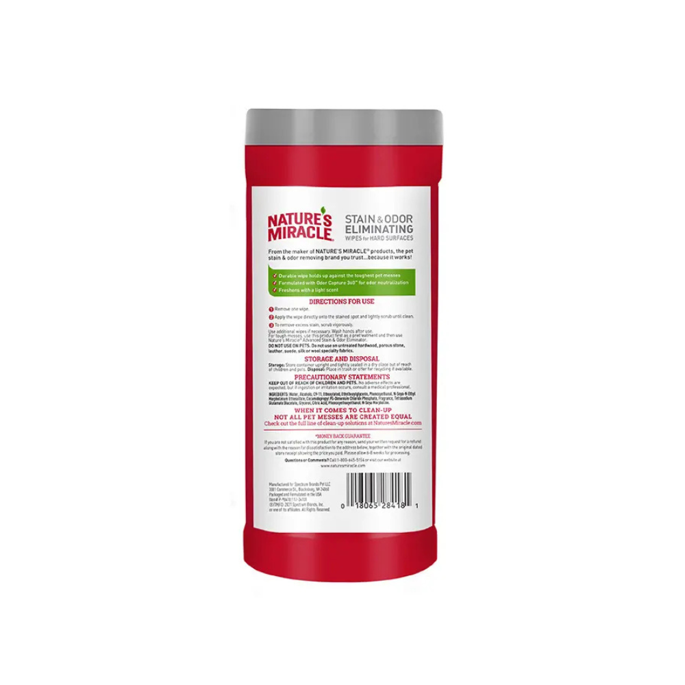 Natures Miracle Tollitas Para Eliminar Manchas Y Olores 30Pzas