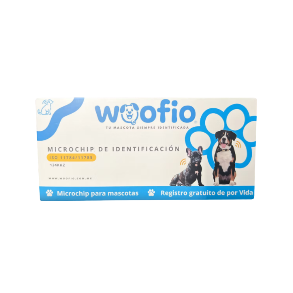 Woofio Microchip De Identificacion Para Mascotas