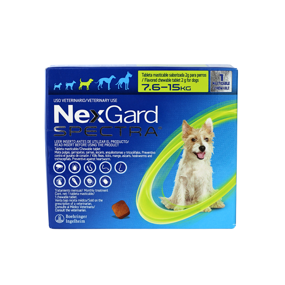 Boehringer Nexgard Spectra M 7.6 - 15 Kg 1 Tab