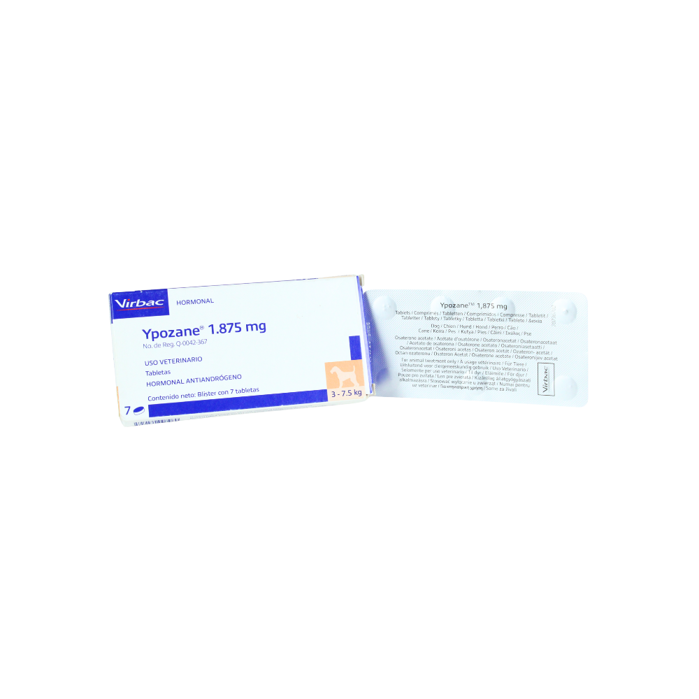 Virbac Ypozane 1.875mg 7 Tab