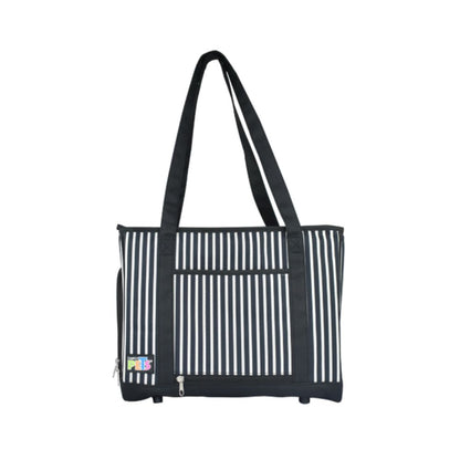 Fancy Pets Transportadora Bolso De Mano De Tela Rayada