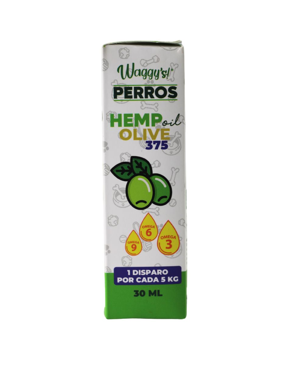 WAGGYS PERROS HEMP ACEITE OLIVA 375G