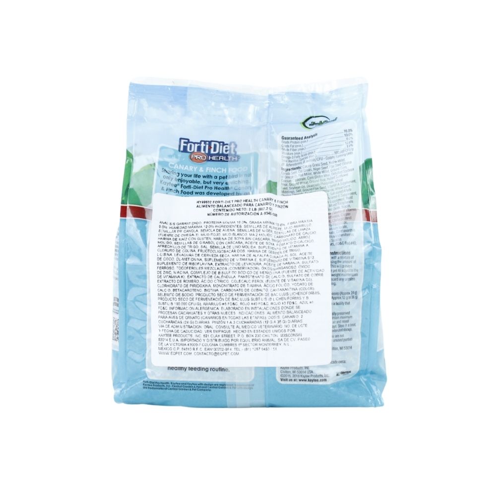 Kaytee Forti Diet Pro Health Canario Y Finche 907.2 G
