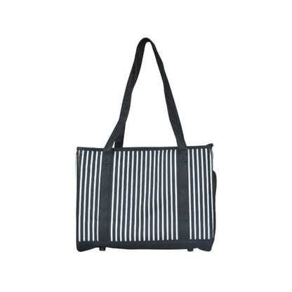 Fancy Pets Transportadora Bolso De Mano De Tela Rayada