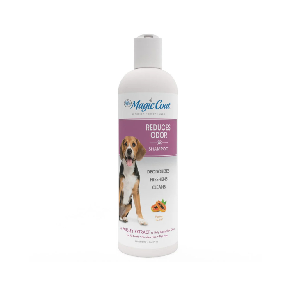 Magic Coat Shampoo Reduce Olores De Papaya Perros 473 Ml