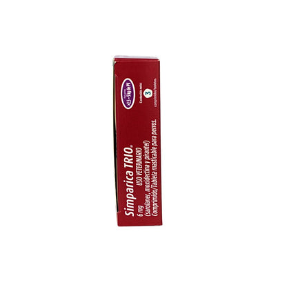 Zoetis Simparica Trio 6 Mg 1 Tab 2.5 - 5 Kg