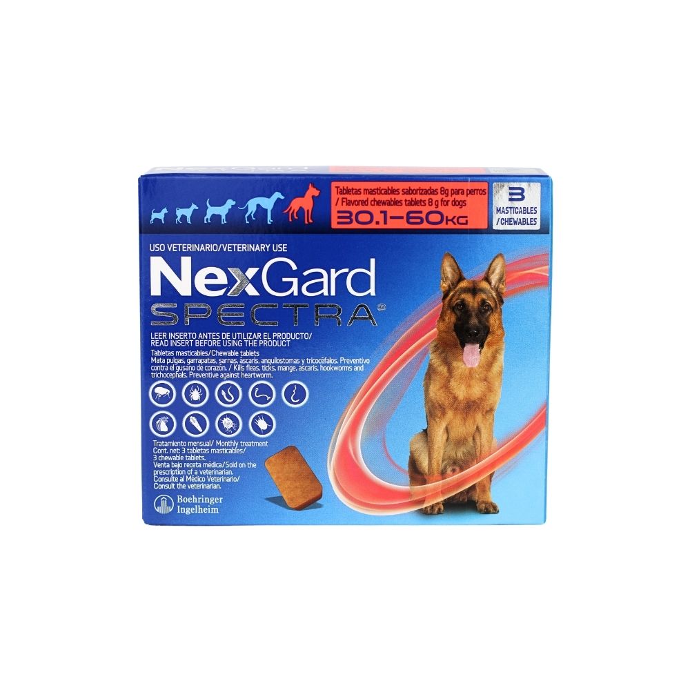 Nexgard Spectra Xl 30.1 - 60 Kg 3 Tab