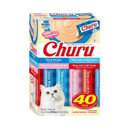 Inaba Churu Caja Surtida Atun 40 Pz