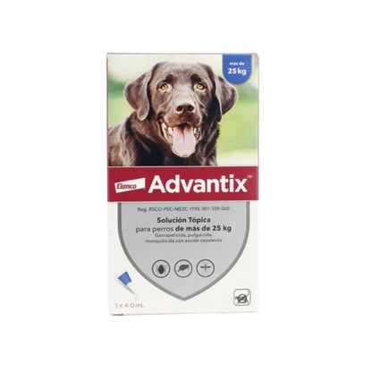 Elanco Advantix 4 Ml +25 Kg
