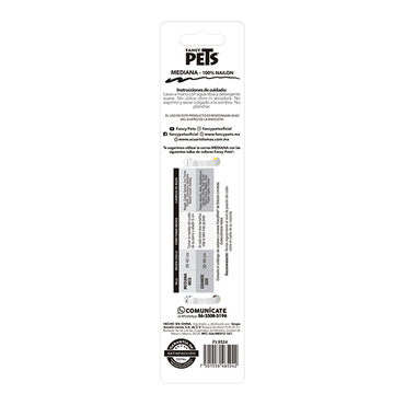 FANCY PETS CORREA MED GEO GLASS P/PERRO