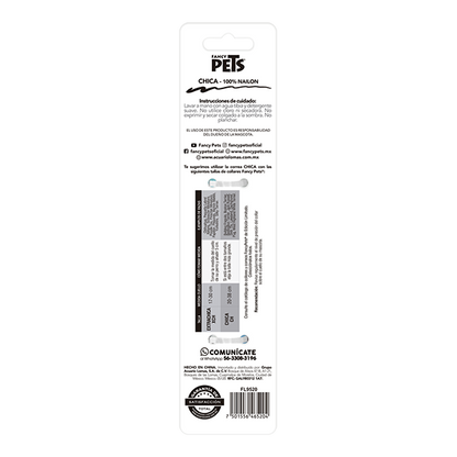 FANCY PETS CORREA CH GEO GLASS P/PERRO