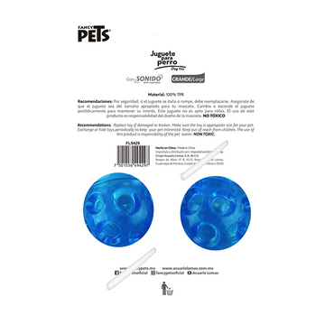 FANCY PETS JUGUETE DONA FLEXIBLE GDE/CON SONIDO