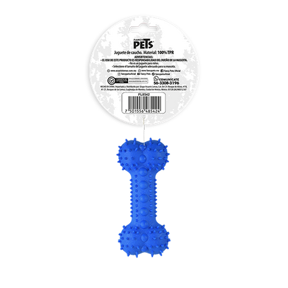 FANCY PETS JUGUETE DE CAUCHO HUESO DE POLLO MED SPIKY