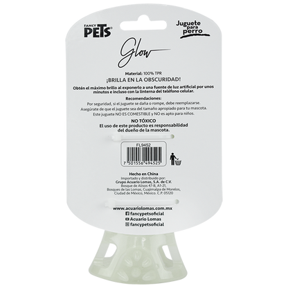 Fancy Pets Juguete Glow Hueso