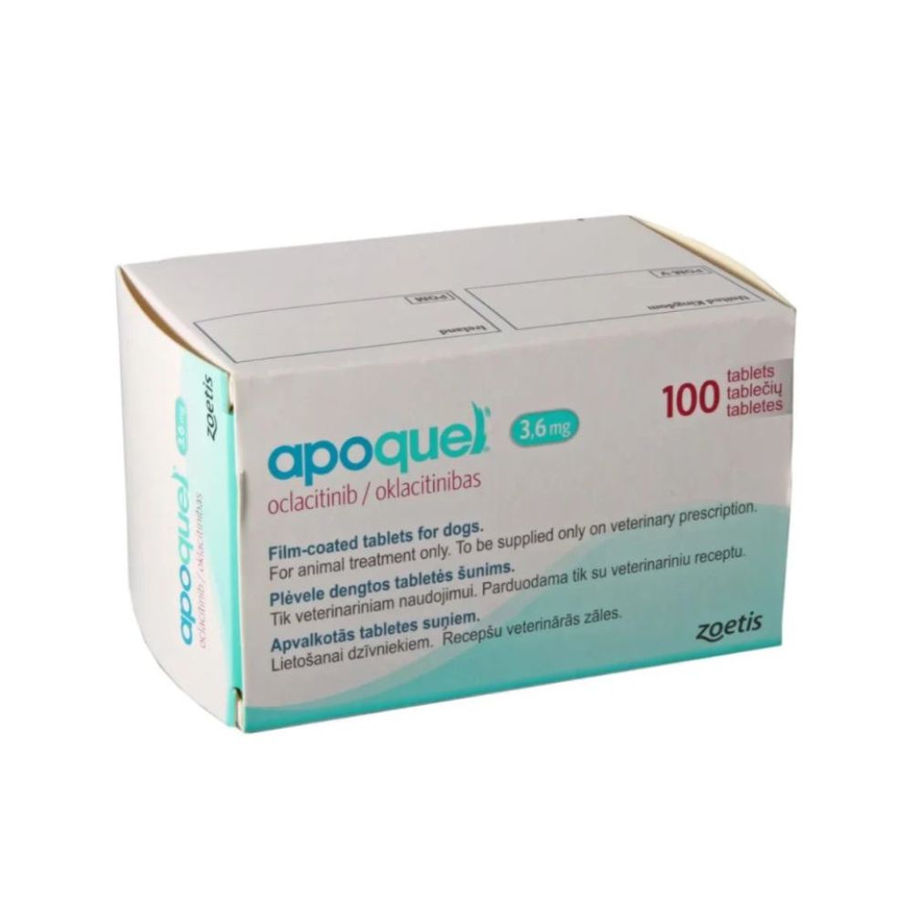 Zoetis Apoquel 3.6Mg Caja 100Tabs