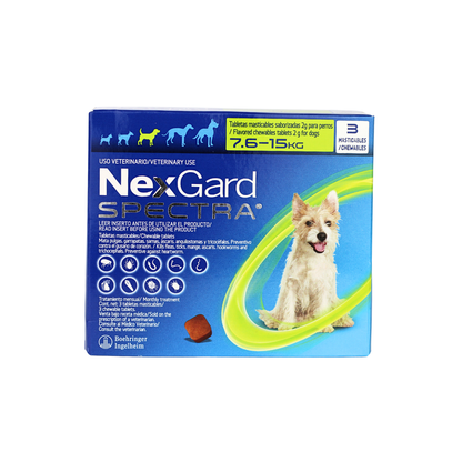 Boehringer Nexgard Spectra M 7.6 - 15 Kg 3 Tab