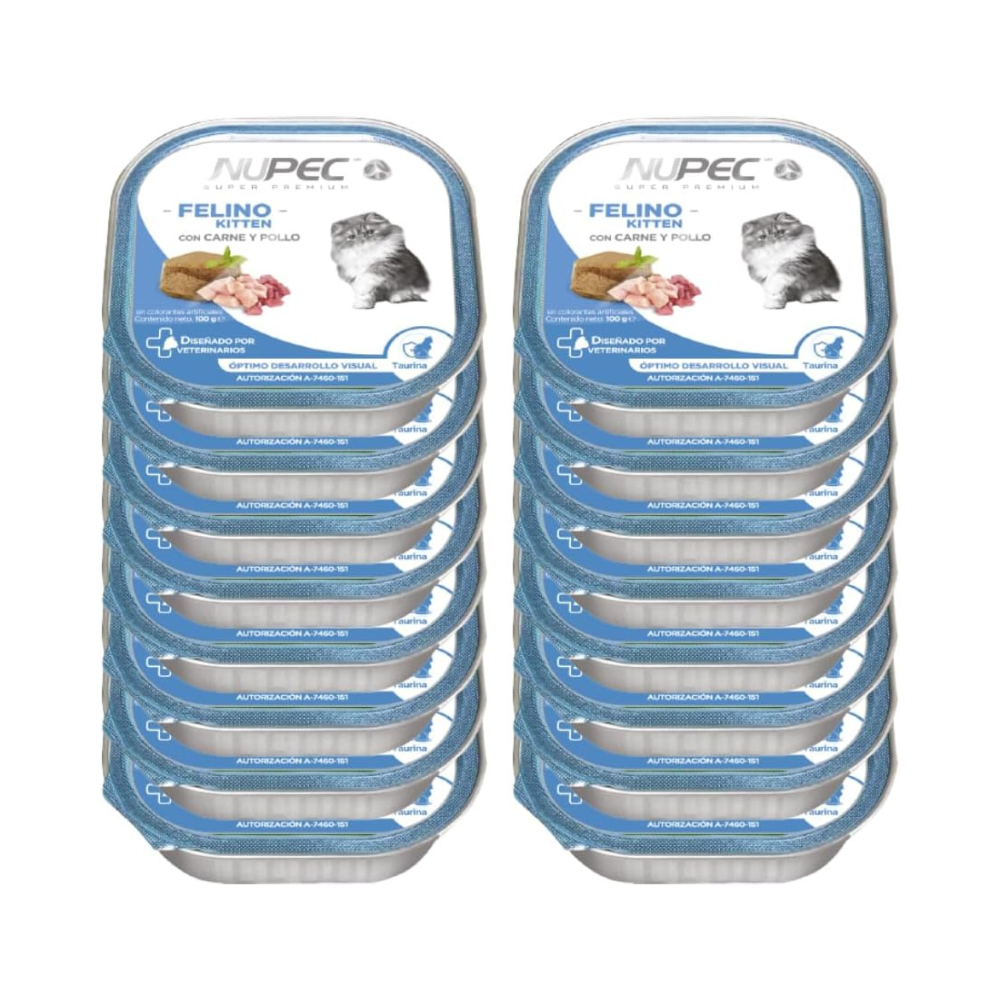 Nupec Feline Kitten Lata 100 G C/U 16 Pz