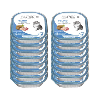 Nupec Feline Kitten Lata 100 G C/U 16 Pz
