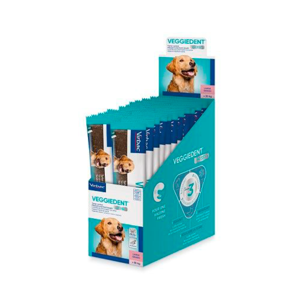 Virbac Veggiedent Fresh Caja Con 30 Tiras Masticables