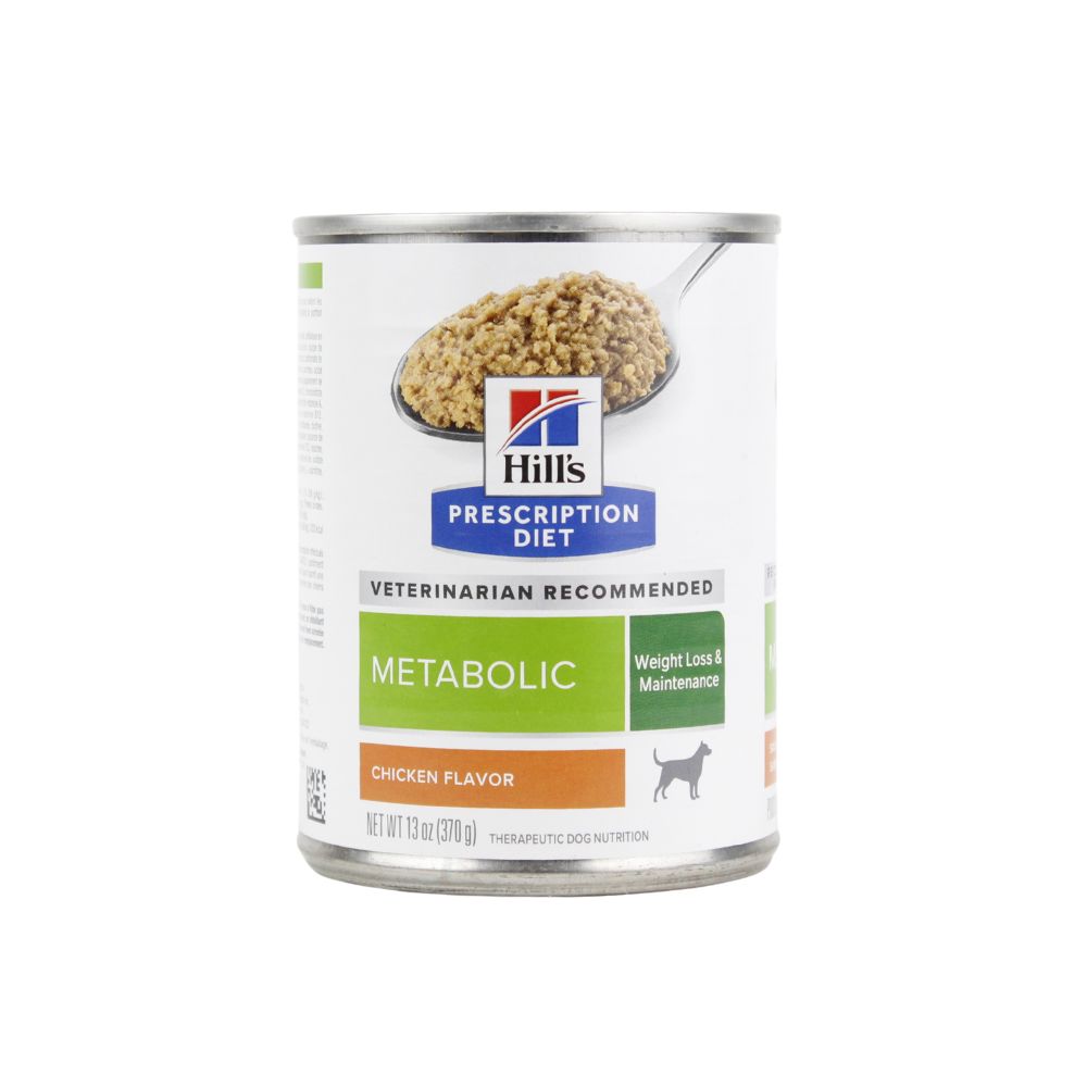 Hills Lata Metabolic Perro 370 G 12 Pz