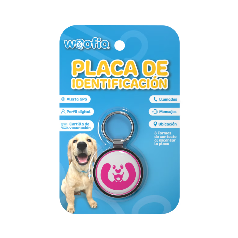 Woofio Placa De Identificación