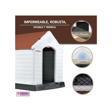 Qperron Casa Mediana  Klub 74X66X70cm/Puerta