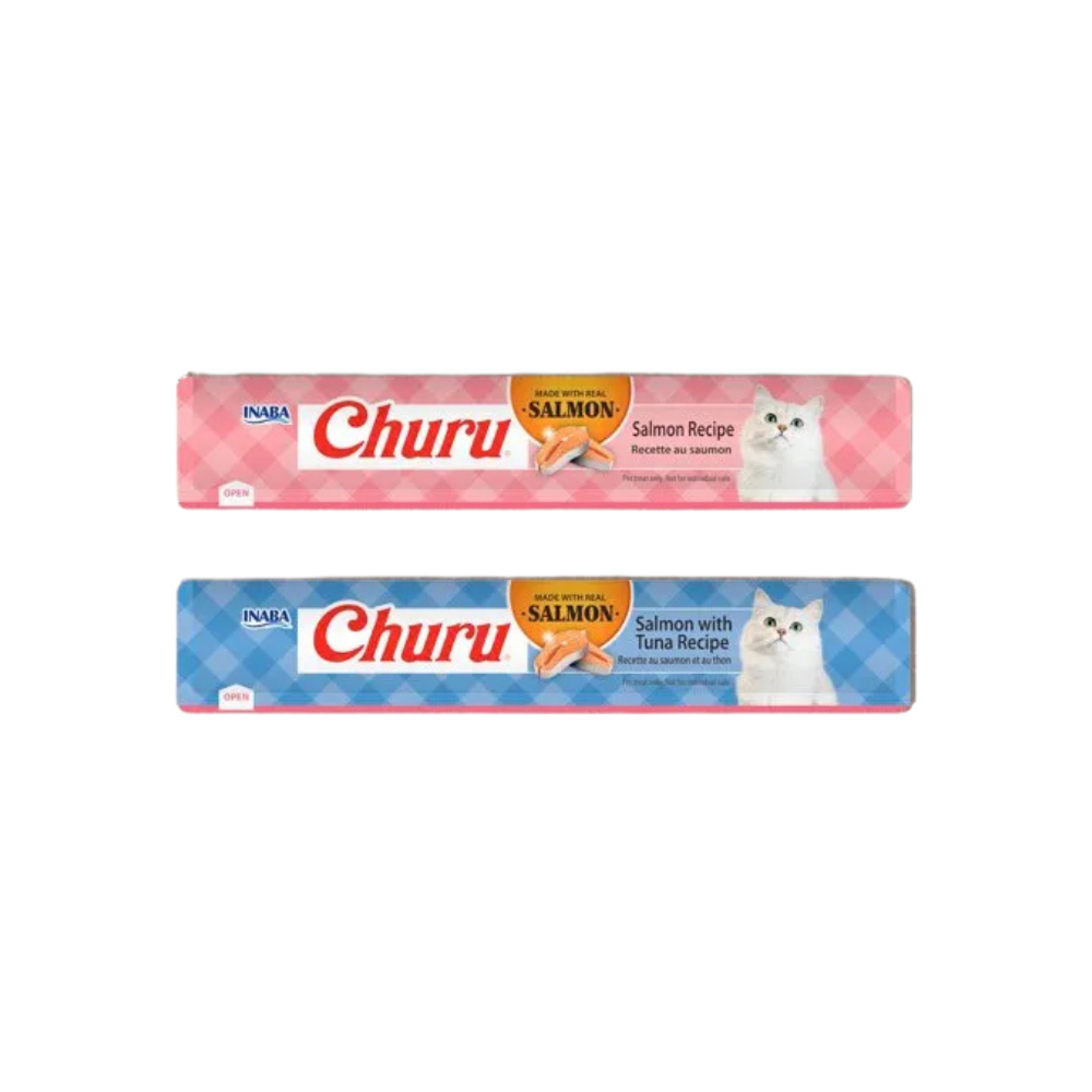 Inaba Churu Caja Surtida Salmon 40 Pz