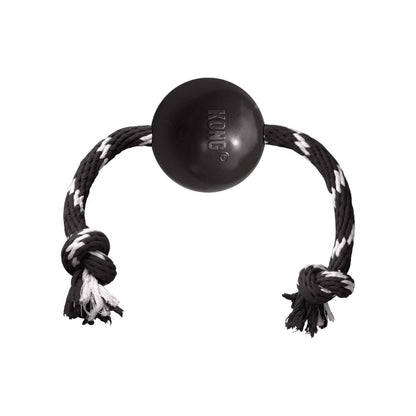 KONG PELOTA EXTREME CON CUERDA NEGRO